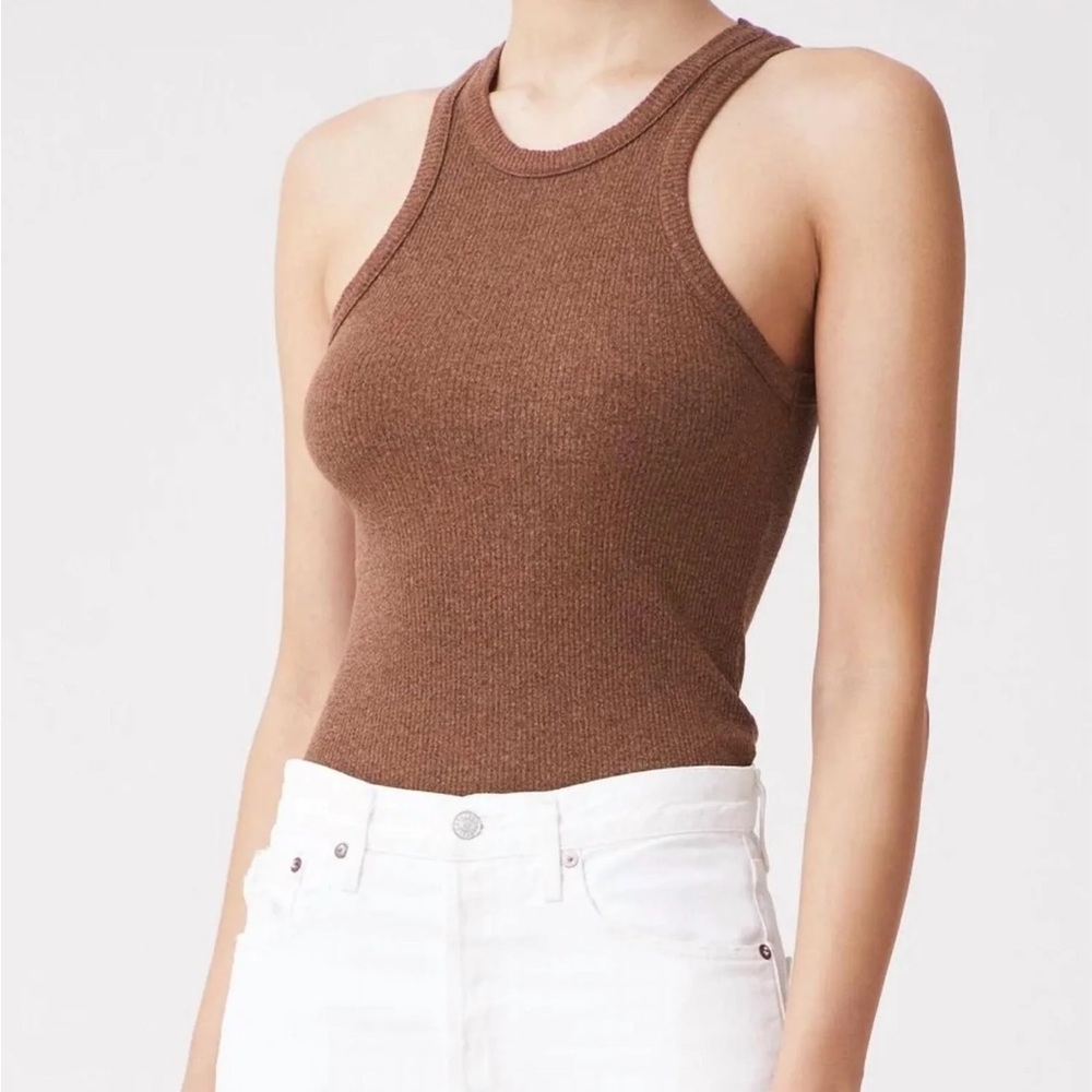 Agolde Bailey Ribbed Tank